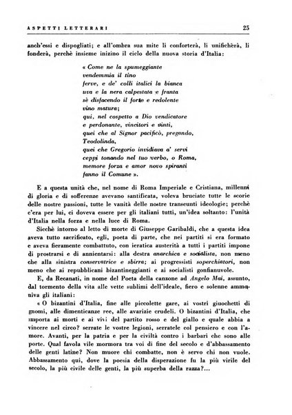 Aspetti letterari bimestrale di lettere, scienze ed arti