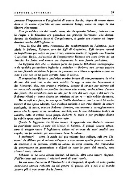 Aspetti letterari bimestrale di lettere, scienze ed arti