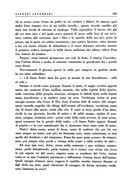 Aspetti letterari bimestrale di lettere, scienze ed arti