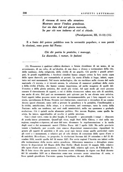 Aspetti letterari bimestrale di lettere, scienze ed arti