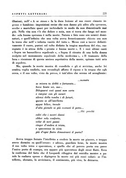 Aspetti letterari bimestrale di lettere, scienze ed arti