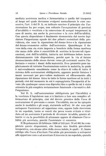 Le assicurazioni sociali pubblicazione della Cassa nazionale per le assicurazioni sociali