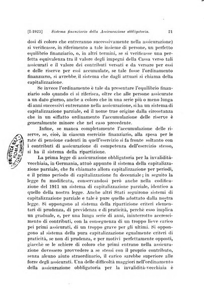 Le assicurazioni sociali pubblicazione della Cassa nazionale per le assicurazioni sociali