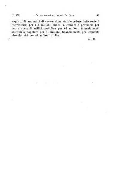 Le assicurazioni sociali pubblicazione della Cassa nazionale per le assicurazioni sociali