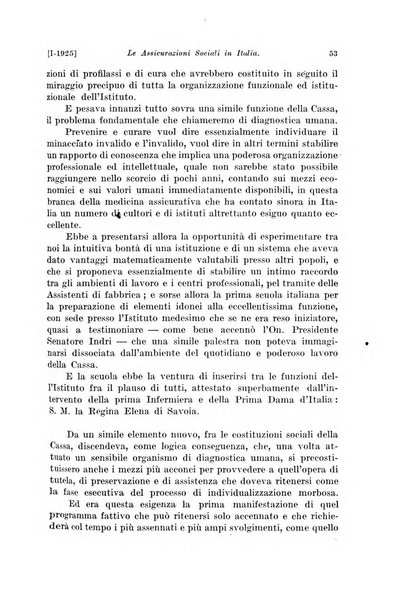 Le assicurazioni sociali pubblicazione della Cassa nazionale per le assicurazioni sociali