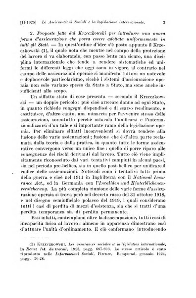 Le assicurazioni sociali pubblicazione della Cassa nazionale per le assicurazioni sociali