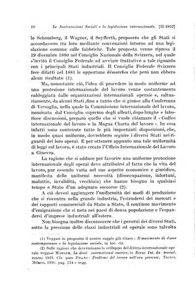 Le assicurazioni sociali pubblicazione della Cassa nazionale per le assicurazioni sociali