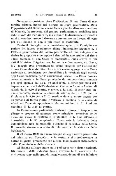 Le assicurazioni sociali pubblicazione della Cassa nazionale per le assicurazioni sociali