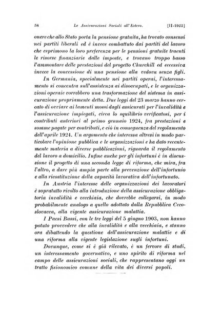 Le assicurazioni sociali pubblicazione della Cassa nazionale per le assicurazioni sociali