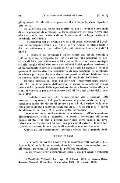 Le assicurazioni sociali pubblicazione della Cassa nazionale per le assicurazioni sociali