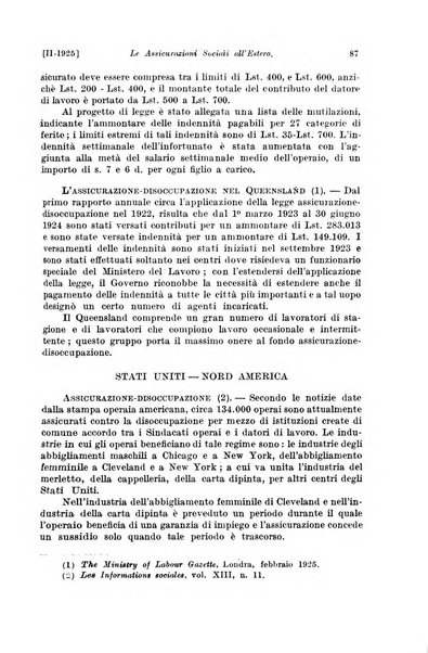 Le assicurazioni sociali pubblicazione della Cassa nazionale per le assicurazioni sociali