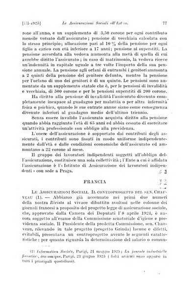 Le assicurazioni sociali pubblicazione della Cassa nazionale per le assicurazioni sociali