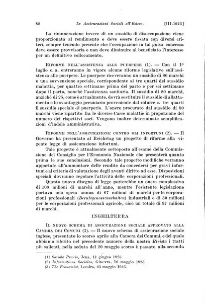 Le assicurazioni sociali pubblicazione della Cassa nazionale per le assicurazioni sociali