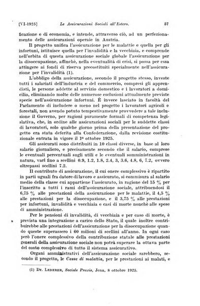 Le assicurazioni sociali pubblicazione della Cassa nazionale per le assicurazioni sociali