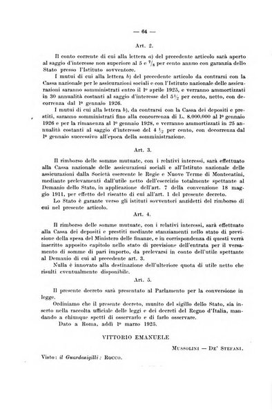 Le assicurazioni sociali pubblicazione della Cassa nazionale per le assicurazioni sociali