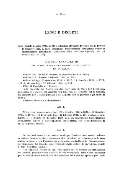 Le assicurazioni sociali pubblicazione della Cassa nazionale per le assicurazioni sociali