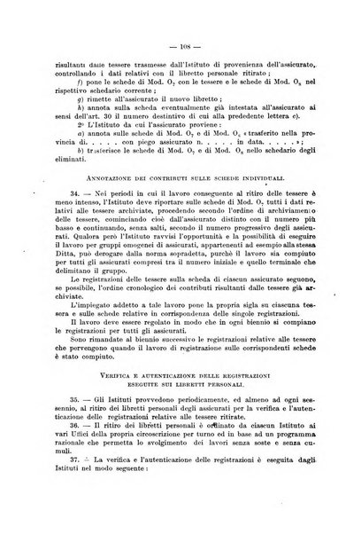 Le assicurazioni sociali pubblicazione della Cassa nazionale per le assicurazioni sociali