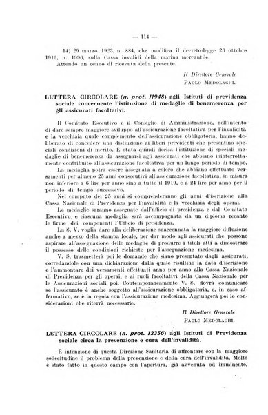 Le assicurazioni sociali pubblicazione della Cassa nazionale per le assicurazioni sociali