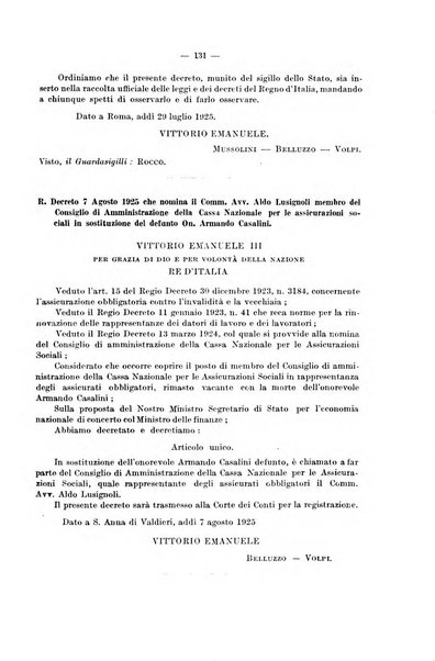 Le assicurazioni sociali pubblicazione della Cassa nazionale per le assicurazioni sociali