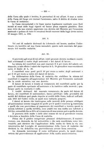 Le assicurazioni sociali pubblicazione della Cassa nazionale per le assicurazioni sociali