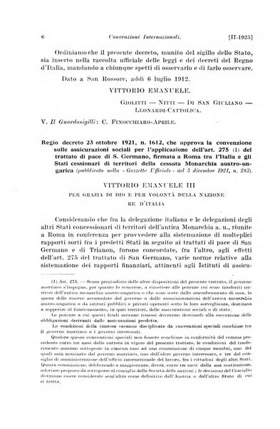 Le assicurazioni sociali pubblicazione della Cassa nazionale per le assicurazioni sociali