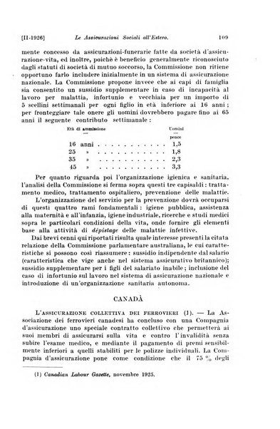 Le assicurazioni sociali pubblicazione della Cassa nazionale per le assicurazioni sociali