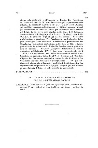 Le assicurazioni sociali pubblicazione della Cassa nazionale per le assicurazioni sociali