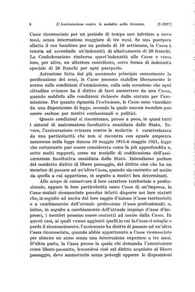 Le assicurazioni sociali pubblicazione della Cassa nazionale per le assicurazioni sociali