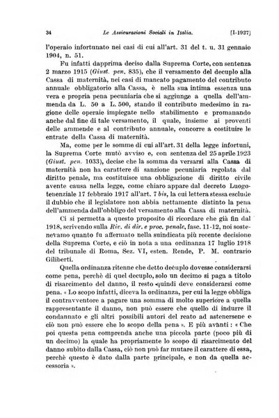 Le assicurazioni sociali pubblicazione della Cassa nazionale per le assicurazioni sociali