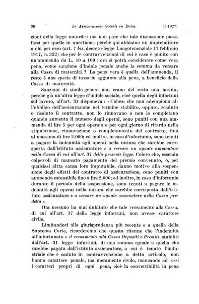 Le assicurazioni sociali pubblicazione della Cassa nazionale per le assicurazioni sociali