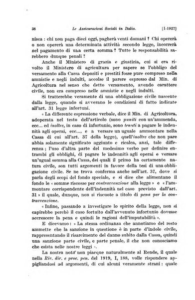 Le assicurazioni sociali pubblicazione della Cassa nazionale per le assicurazioni sociali