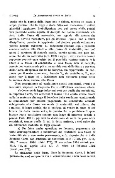 Le assicurazioni sociali pubblicazione della Cassa nazionale per le assicurazioni sociali