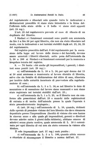 Le assicurazioni sociali pubblicazione della Cassa nazionale per le assicurazioni sociali