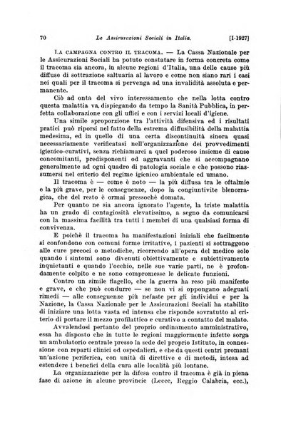 Le assicurazioni sociali pubblicazione della Cassa nazionale per le assicurazioni sociali