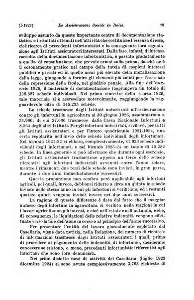 Le assicurazioni sociali pubblicazione della Cassa nazionale per le assicurazioni sociali