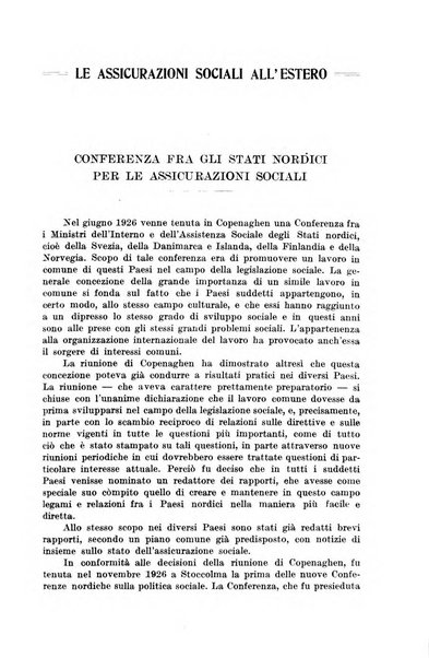 Le assicurazioni sociali pubblicazione della Cassa nazionale per le assicurazioni sociali