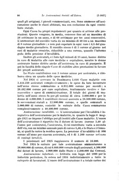 Le assicurazioni sociali pubblicazione della Cassa nazionale per le assicurazioni sociali