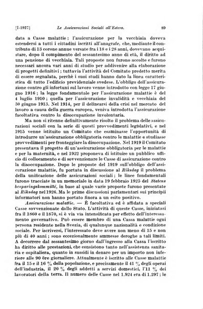 Le assicurazioni sociali pubblicazione della Cassa nazionale per le assicurazioni sociali