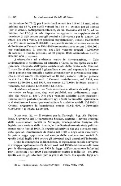 Le assicurazioni sociali pubblicazione della Cassa nazionale per le assicurazioni sociali