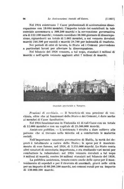 Le assicurazioni sociali pubblicazione della Cassa nazionale per le assicurazioni sociali