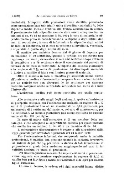 Le assicurazioni sociali pubblicazione della Cassa nazionale per le assicurazioni sociali