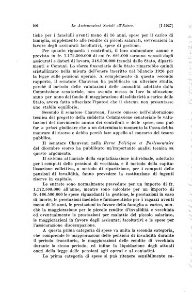 Le assicurazioni sociali pubblicazione della Cassa nazionale per le assicurazioni sociali