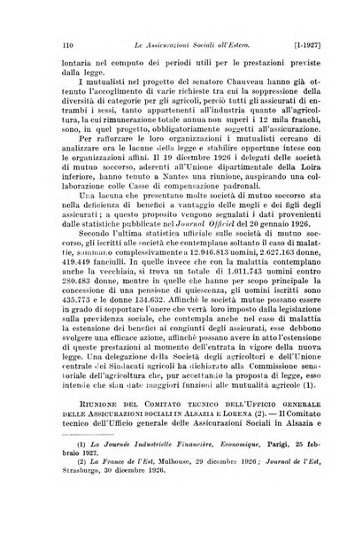 Le assicurazioni sociali pubblicazione della Cassa nazionale per le assicurazioni sociali