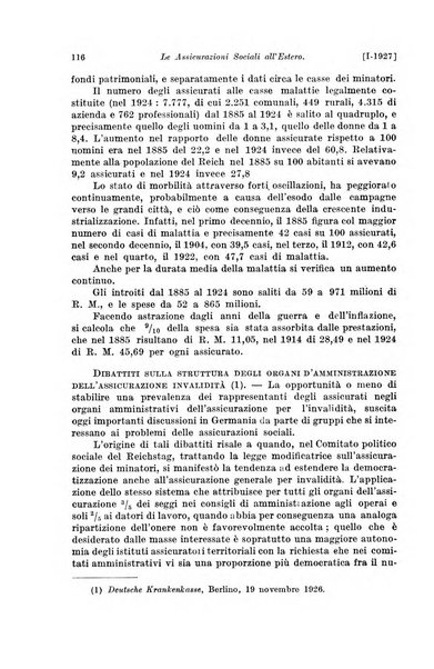 Le assicurazioni sociali pubblicazione della Cassa nazionale per le assicurazioni sociali