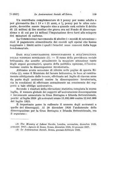 Le assicurazioni sociali pubblicazione della Cassa nazionale per le assicurazioni sociali