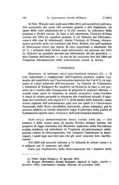 Le assicurazioni sociali pubblicazione della Cassa nazionale per le assicurazioni sociali