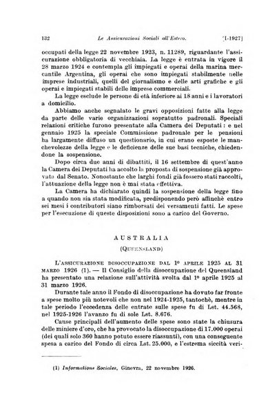 Le assicurazioni sociali pubblicazione della Cassa nazionale per le assicurazioni sociali