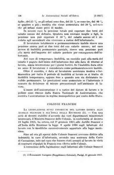 Le assicurazioni sociali pubblicazione della Cassa nazionale per le assicurazioni sociali