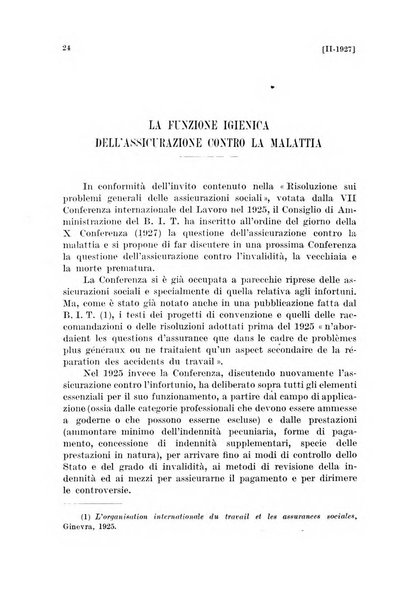 Le assicurazioni sociali pubblicazione della Cassa nazionale per le assicurazioni sociali