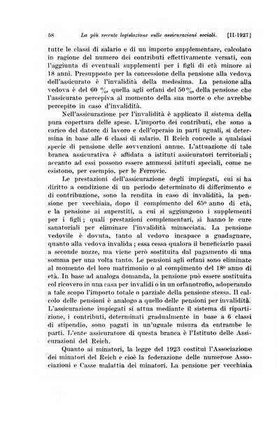 Le assicurazioni sociali pubblicazione della Cassa nazionale per le assicurazioni sociali